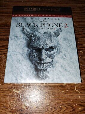 Black Phone 2 (4K Ultra HD / Blu-Ray, 2025) w/ slip cover